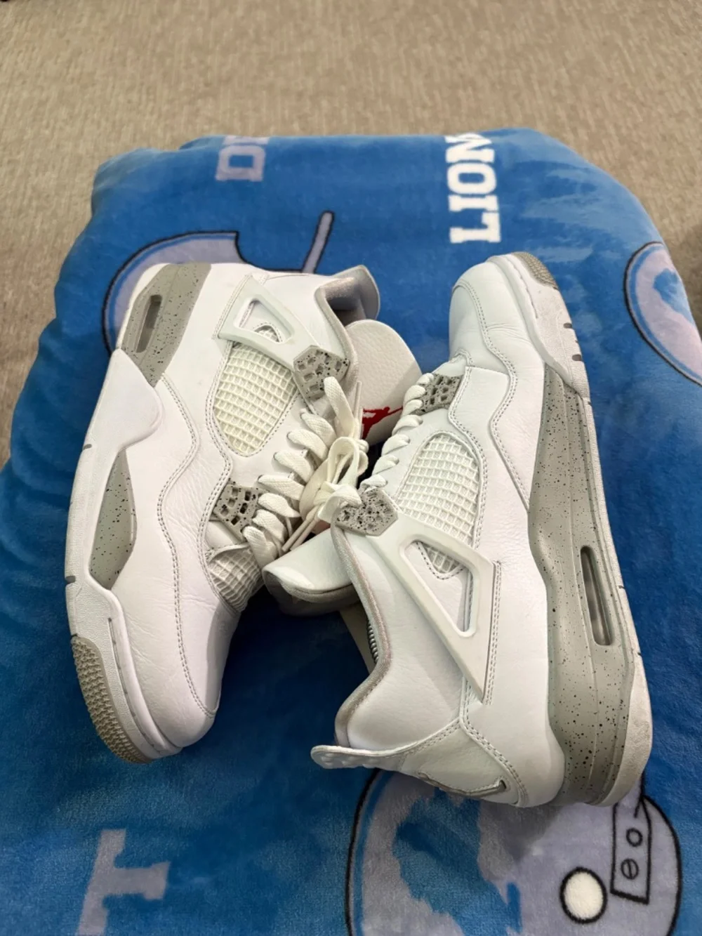 Air Jordan Retro 4 White Oreo 2021 size 11